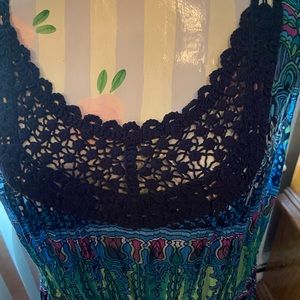 Bila Aqua geometrical maxi dress sleeveless. New with tags.